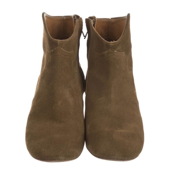 Isabel Marant Etoile brown suede western ankle boots 39 (8) - Picture 2 of 10